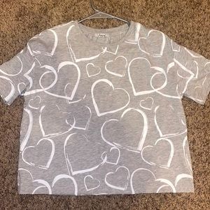 brand says “joggy” medium/large depending on how loose you want it fitting